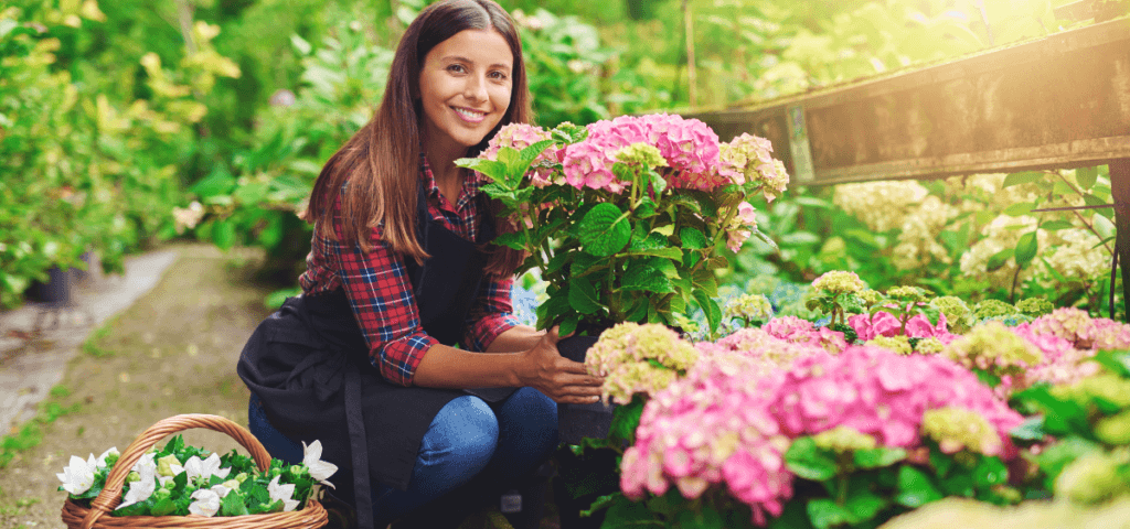 showing the image of benefits of gardening