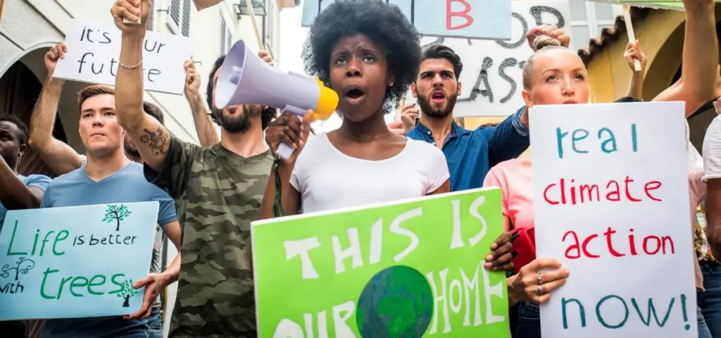 showing the image of global warming