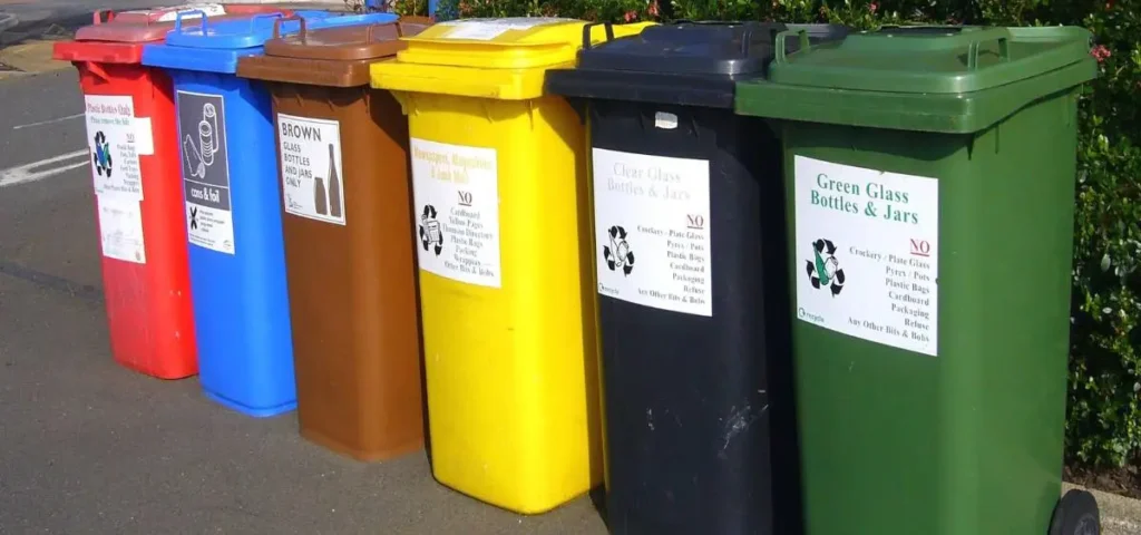 showing the image of recycling
