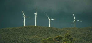 Showing the image of How Wind Turbines Make Electricity